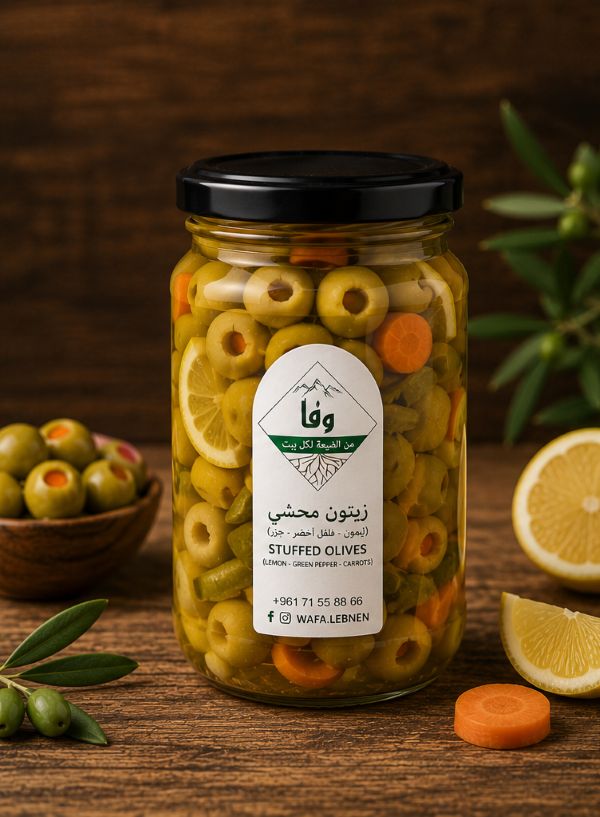 Stuffed Olives زيتون محشي