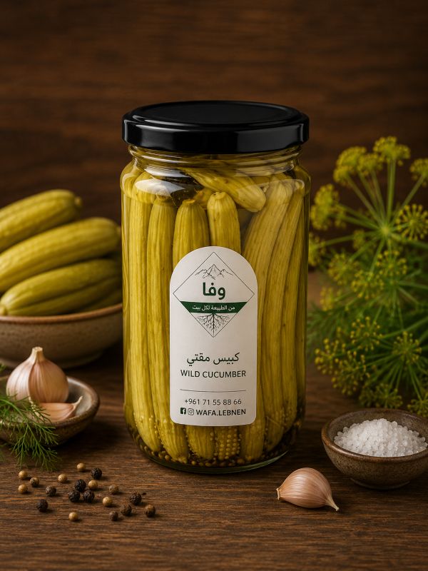 Wild Cucumber Pickles (كبيس مقتي)