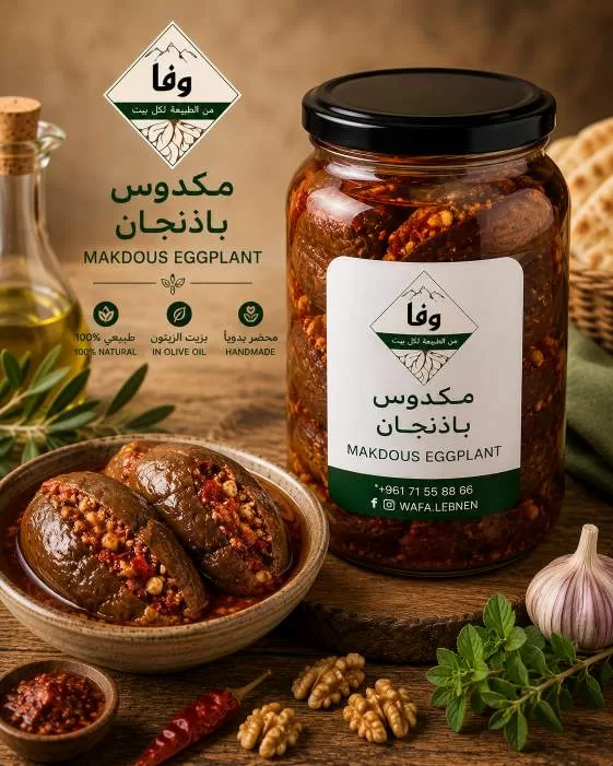 مكدوس باذنجان